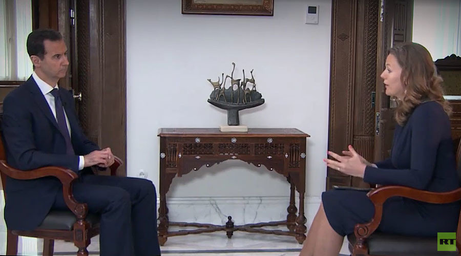 assad rt interview