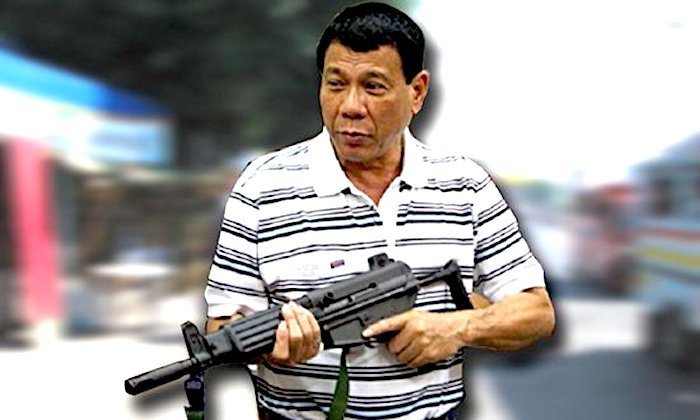 Duterte and gun