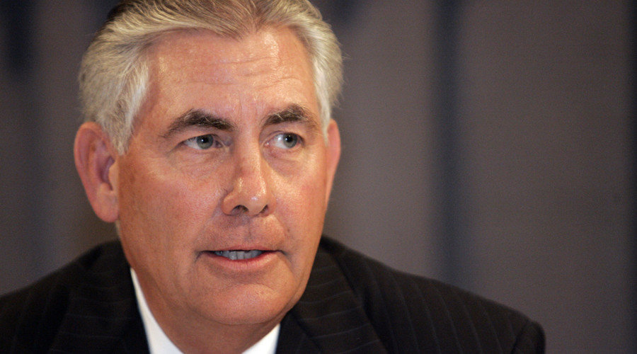Click to enlarge Rex Tillerson