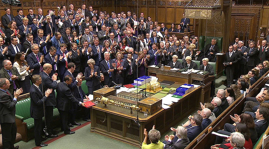 The House of Commons, London, Britain