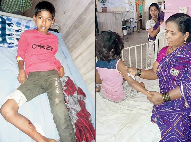 Sumit Nishad (12) and Harshada Chavan (7)