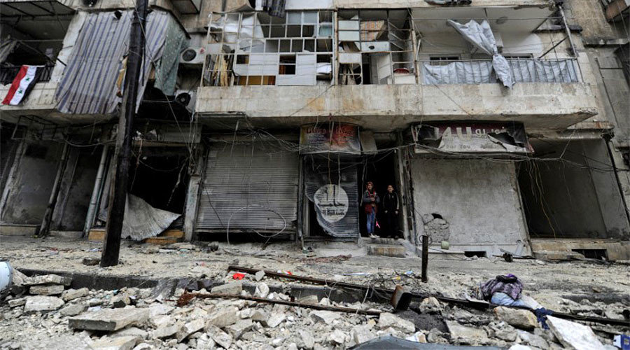 Click to enlarge aleppo destruction