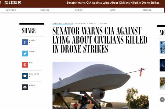 Wired news on CIA