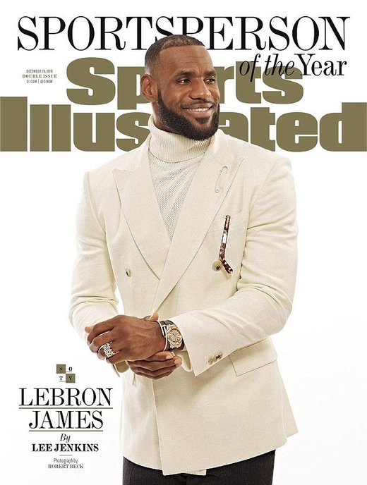 lebron sports illustrated cover safety pin