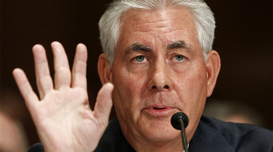 Click to enlarge Rex Tillerson