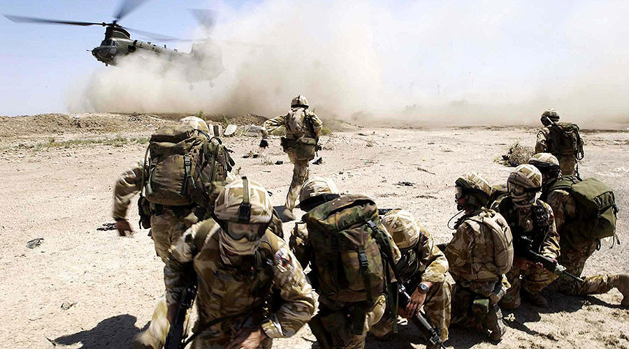 UK soldiers in Iraq