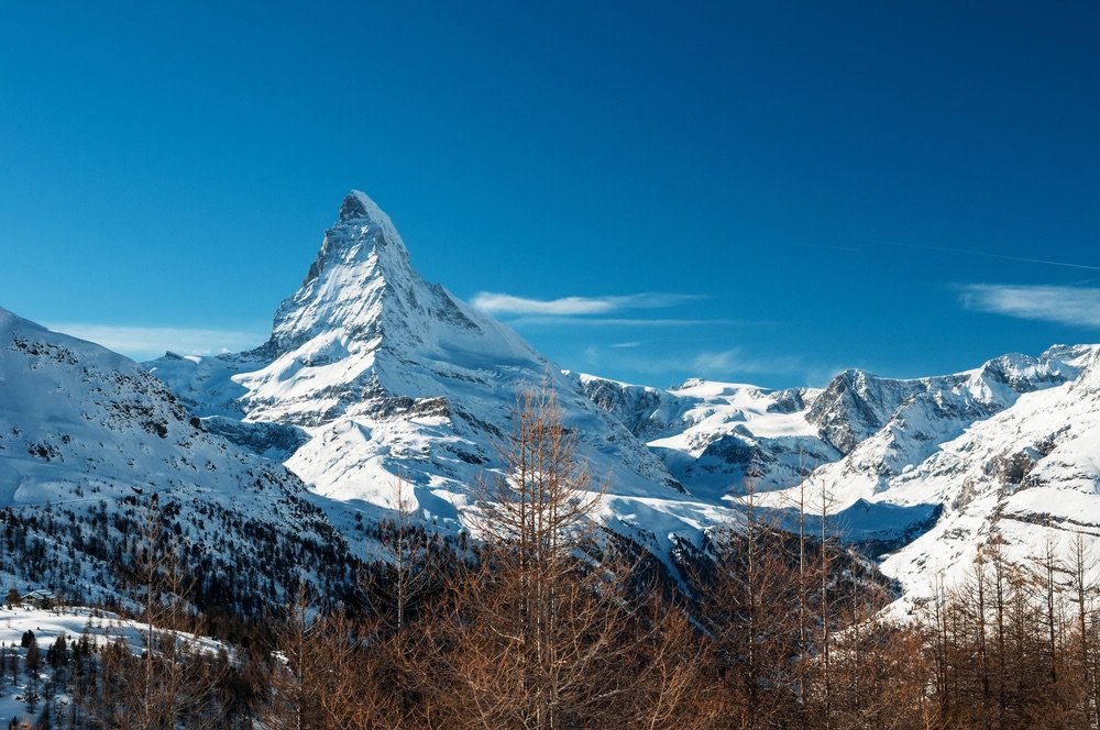 Click to enlarge Matterhorn in the Alps