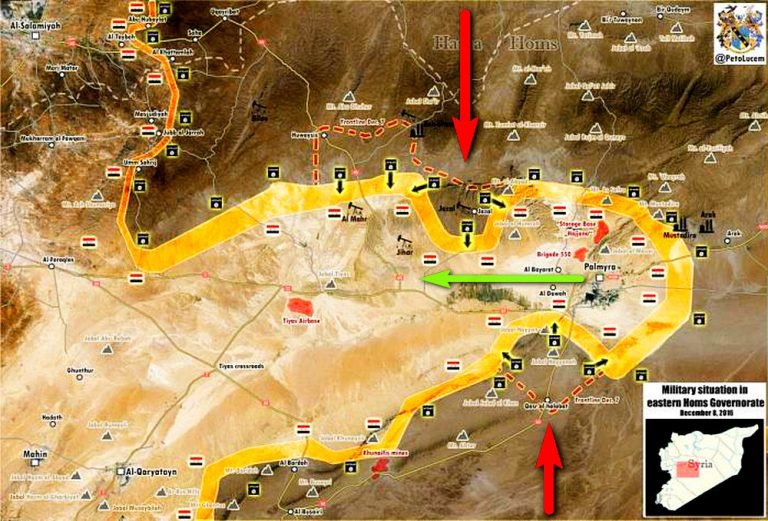 isis attack on Palmyra December