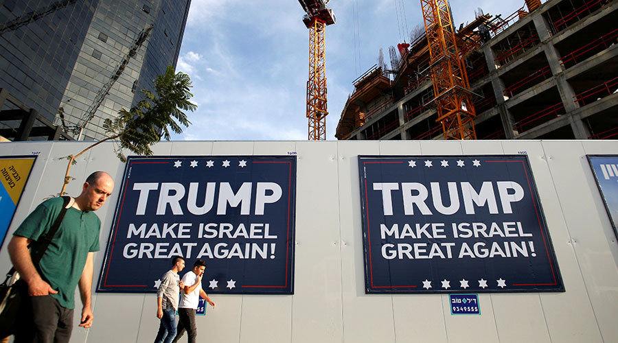 Trump Make Israel Great Again posters