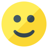 Smiley - transparent background