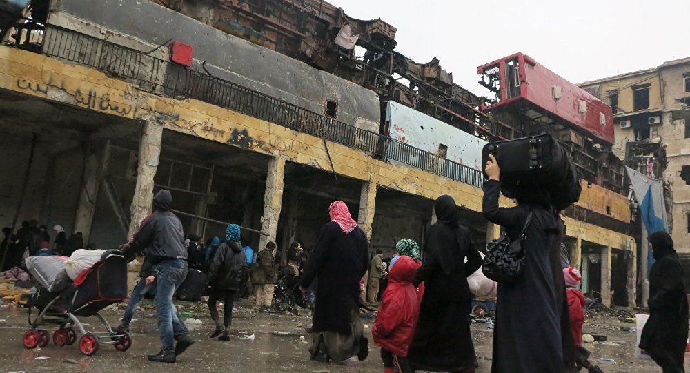 Refugees in Aleppo