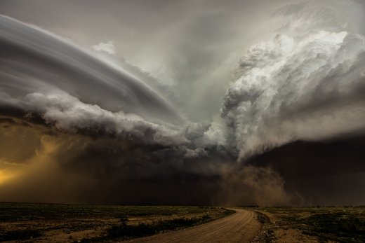 Click to enlarge Storm clouds
