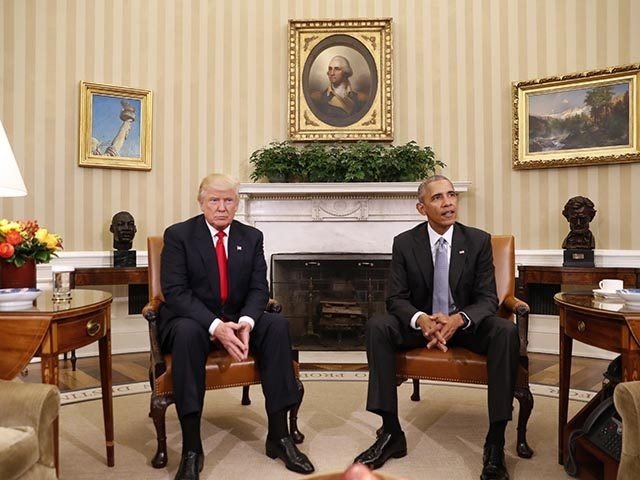 Trump and Obama