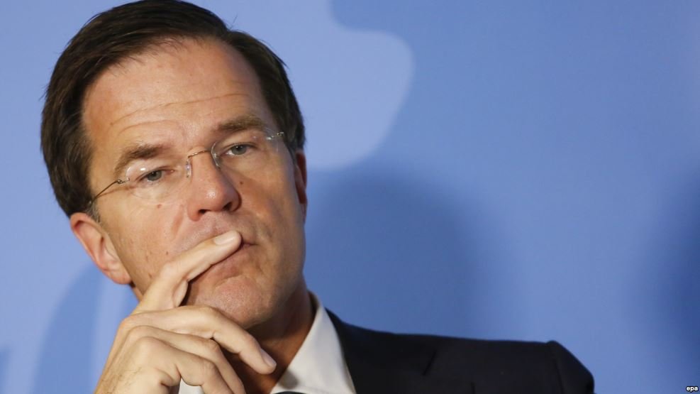 Click to enlarge Dutch Prime Minister Mark Rutte