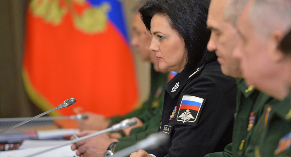 Deputy Defense Minister Tatiana Shevtsova