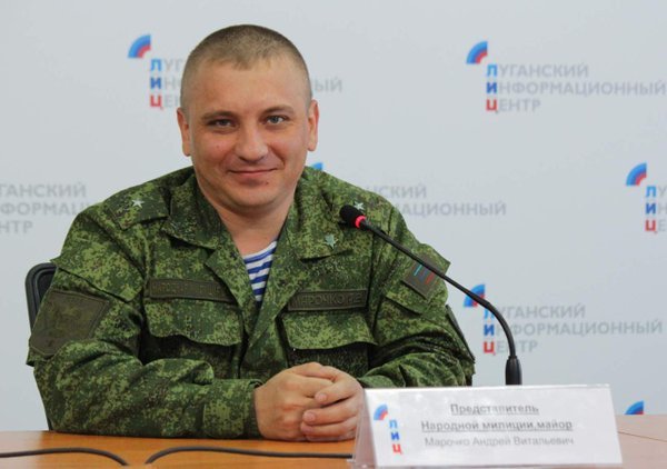 LPR Major Marochko