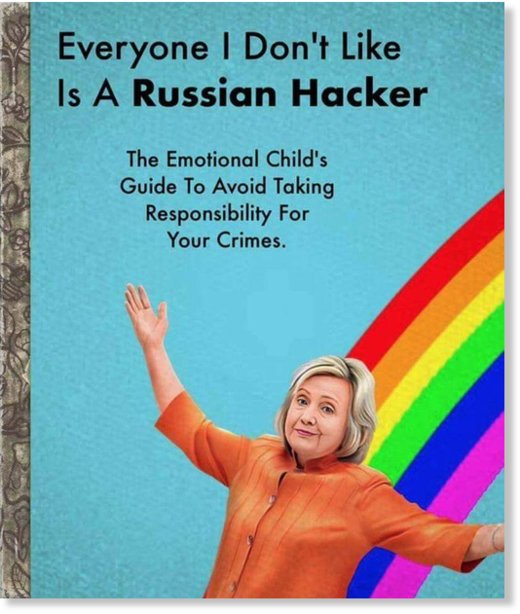 everyone i don't like is a russian hacker