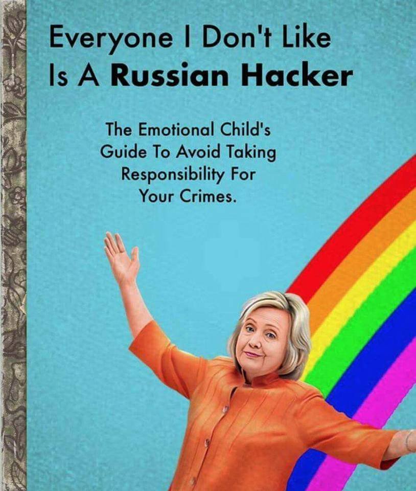 everyone i don't like is a russian hacker
