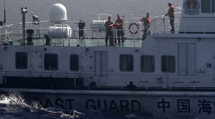 Click to enlarge Chinese coastal guard ship