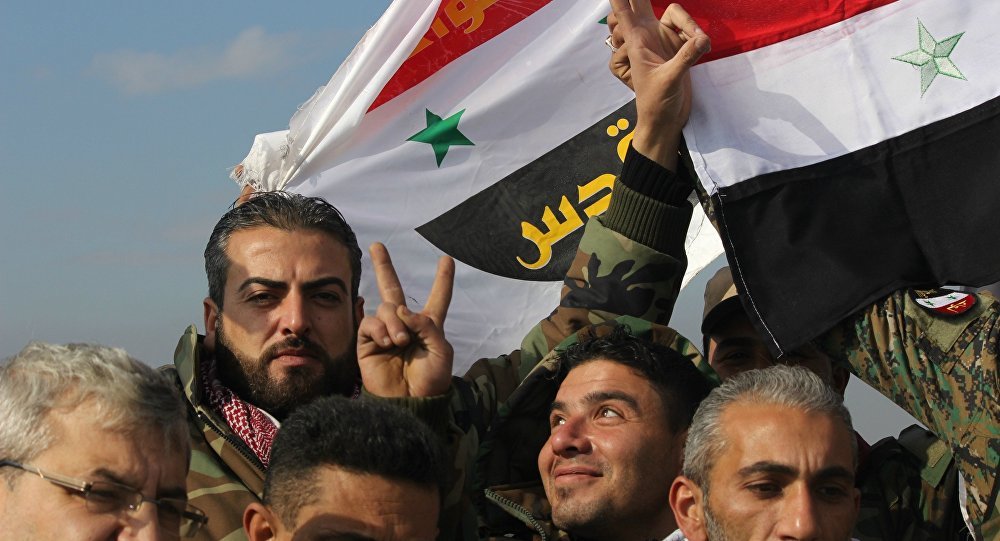 Click to enlarge Happy Aleppo refugeees