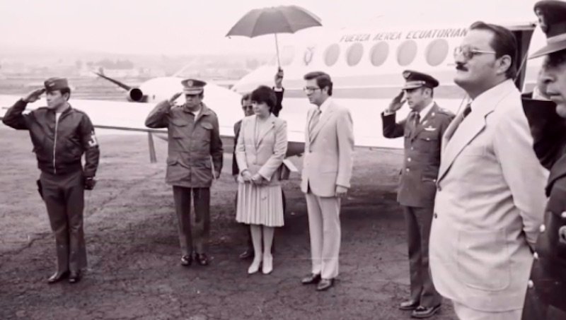 Former Ecuadorian President Jaime Roldos 