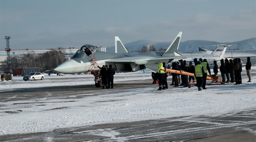 Russian advanced T-50 fighter plane
