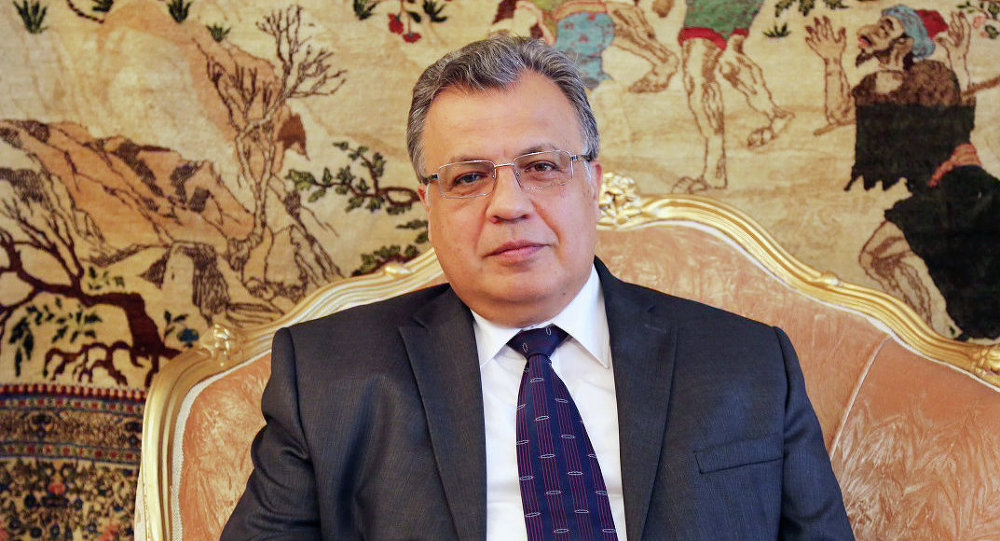 Click to enlarge Russian ambassador to Turkey Andrey Karlov