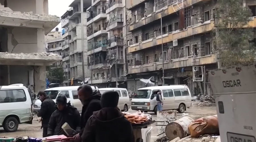 Ruined East Aleppo