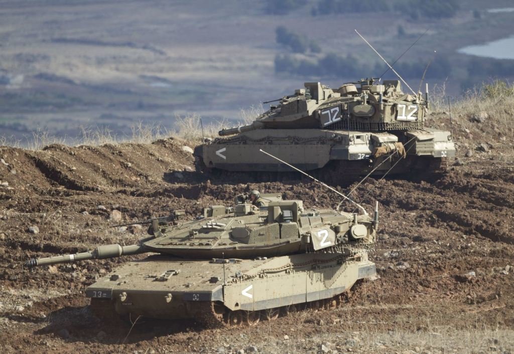 Israeli tanks