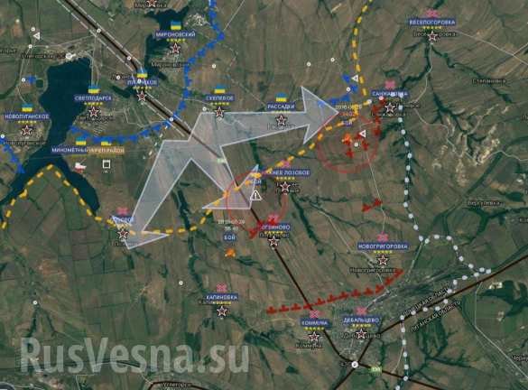 Click to enlarge Ukraine battle map