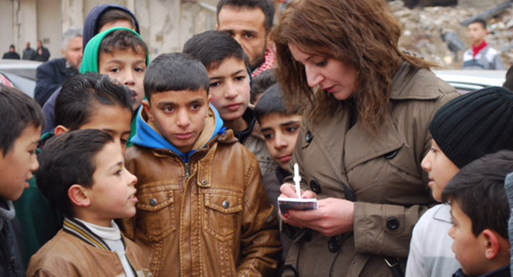 Children in Aleppo
