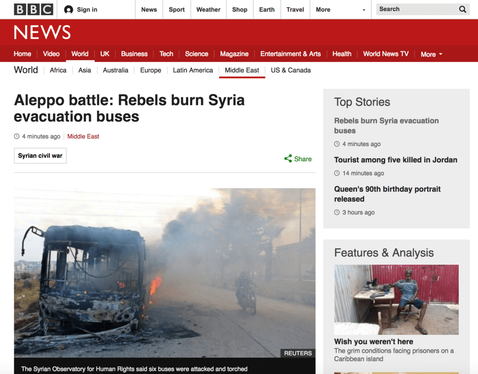 Click to enlarge BBC rebels
