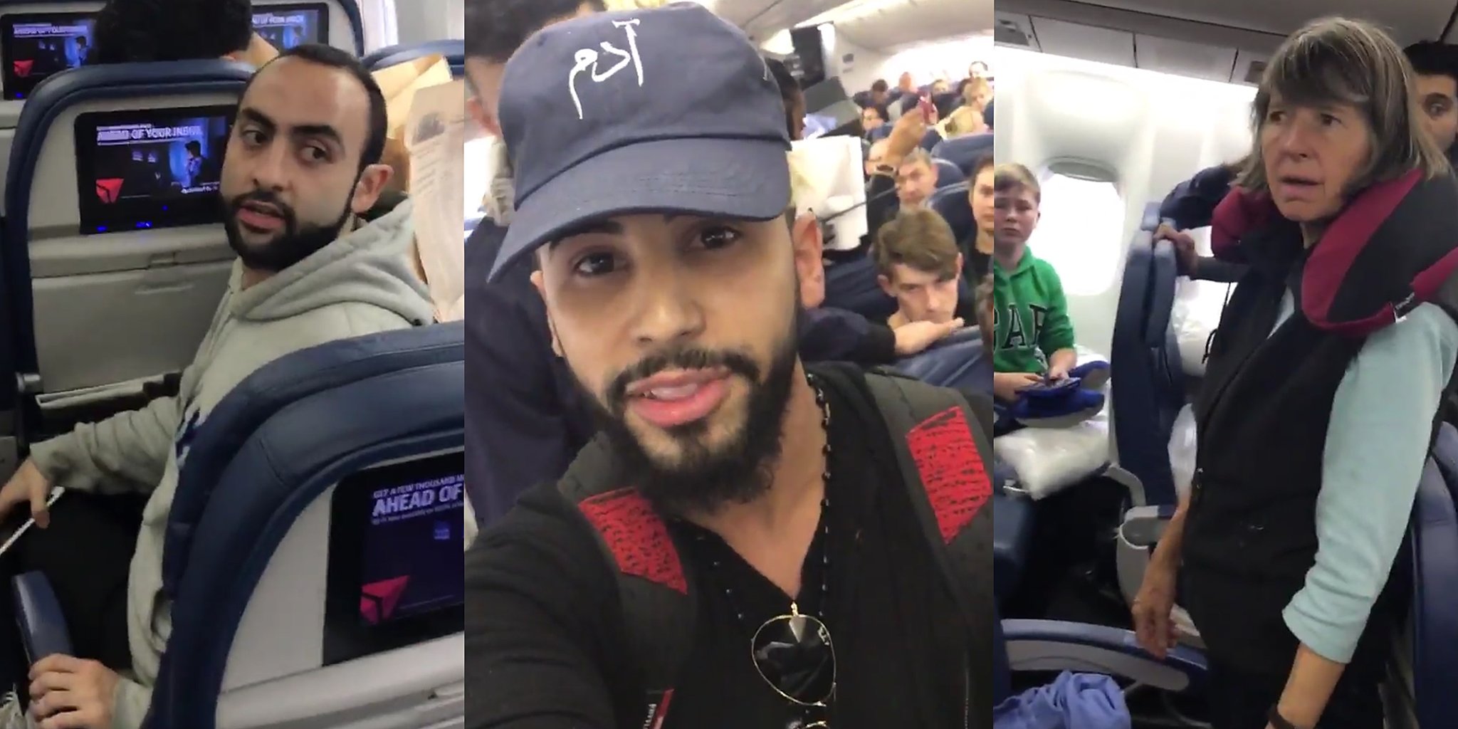 adam saleh booted delta flight