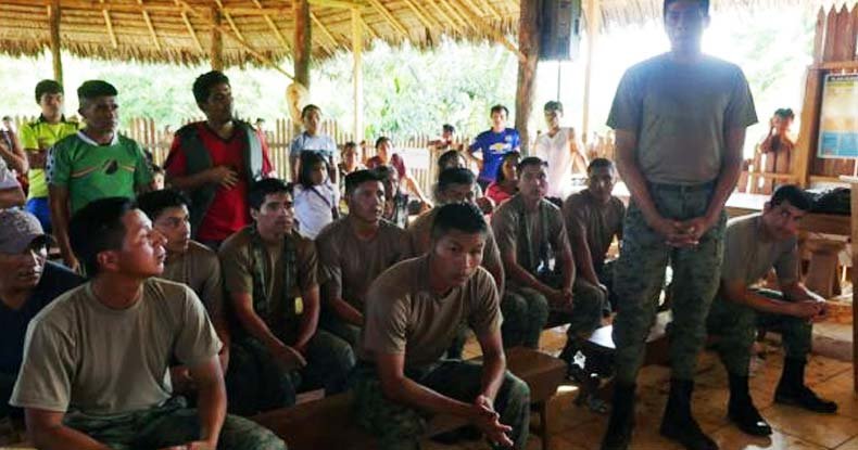 Ecuador soldiers detained
