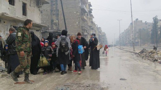 Click to enlarge liberated Aleppo
