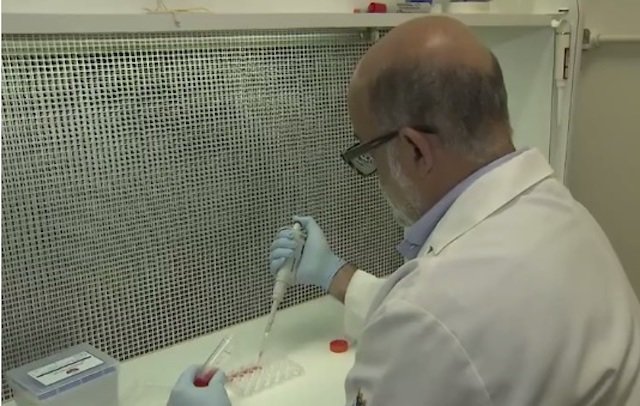 Lab worker