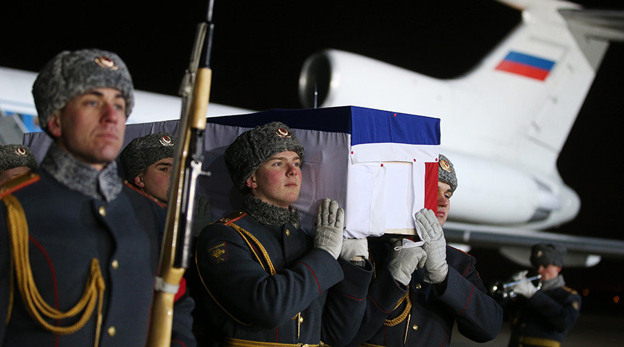 Click to enlarge Body of Andrei Karlov
