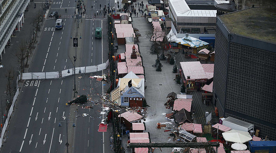 Click to enlarge Berlin, Germany, December 21, 2016, after a truck ploughed through a crowd