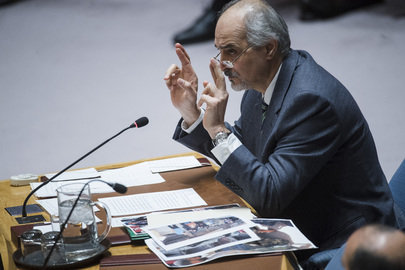 Bashar Ja’afari UN rep syria