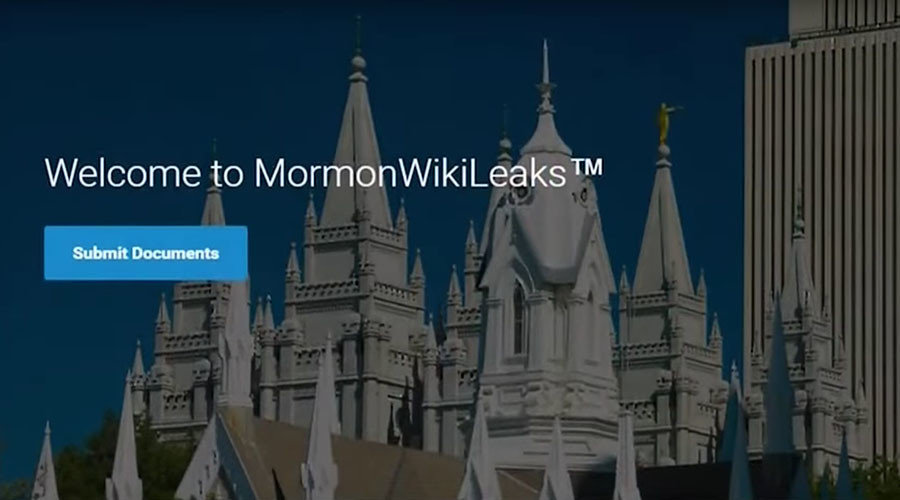 Mormon Wikileaks website