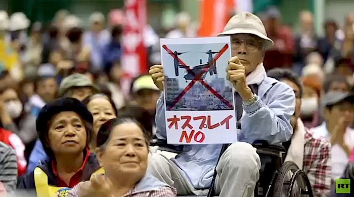 Okinawa protest