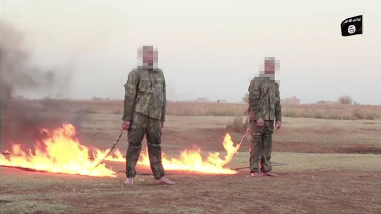 ISIS ready to burn Turkish soldiers