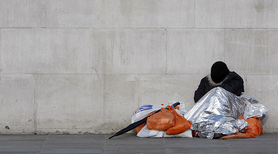 Click to enlarge homeless man