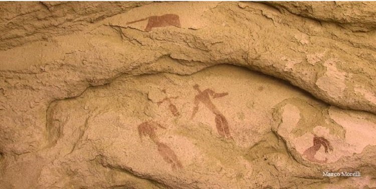 Click to enlarge Ancient cave art