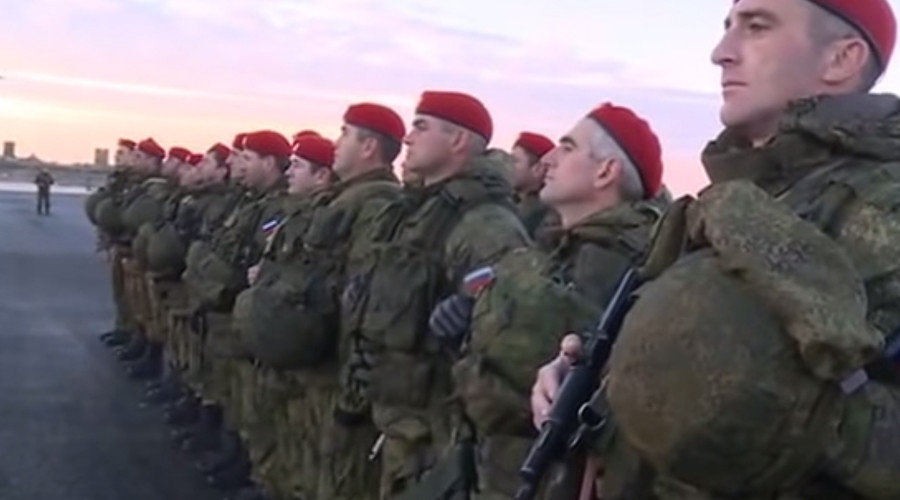 Click to enlarge Russian military police