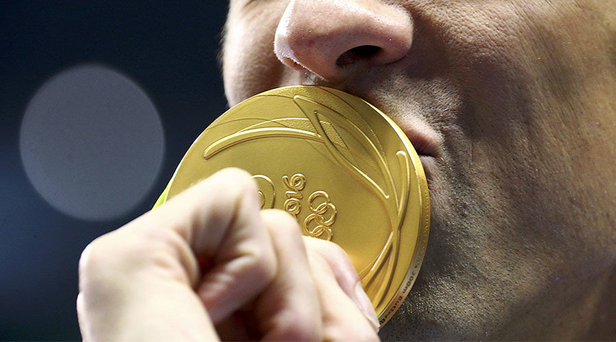 Click to enlarge Olympic Gold medal Rio