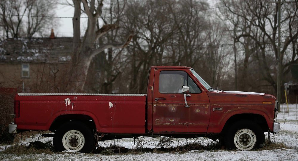 old pickup truck
