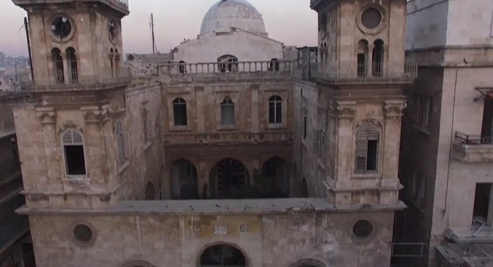 Aleppo nativity scene