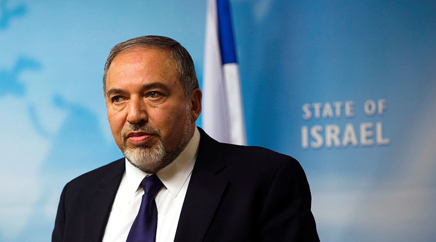 Israeli Defense Minister Avigdor Lieberman