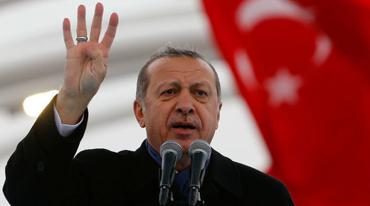 Turkish President Tayyip Erdogan 